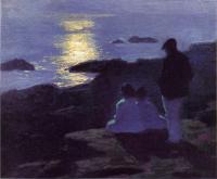 Potthast, Edward Henry - A Summer-s Night